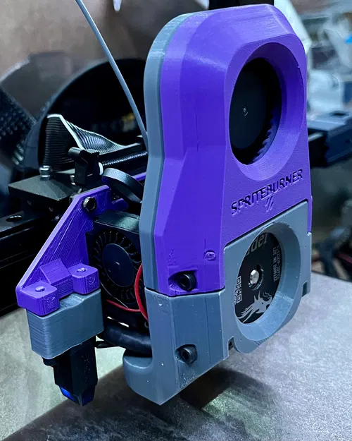 Bộ làm mát Spriteburner V6 cho đầu in Creality Sprite (5015 Fan) - Image 6