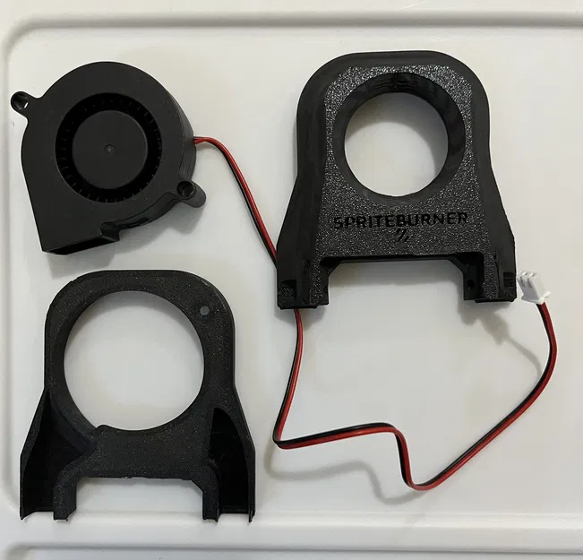 Bộ làm mát Spriteburner V6 cho đầu in Creality Sprite (5015 Fan) - Image 9