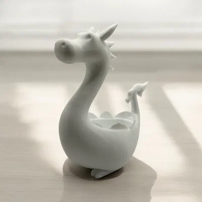 Chậu hoa và lọ cắm cây hình Khủng long – Trang trí Nhà cửa hoặc Văn phòng