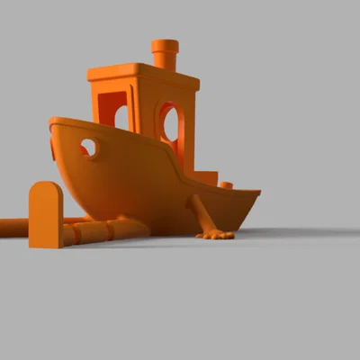 BENCHY BUDDY - Phiên bản thuyền Benchy khớp nối linh hoạt