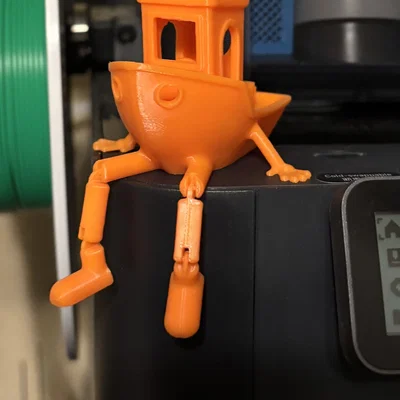 BENCHY BUDDY - Phiên bản thuyền Benchy khớp nối linh hoạt