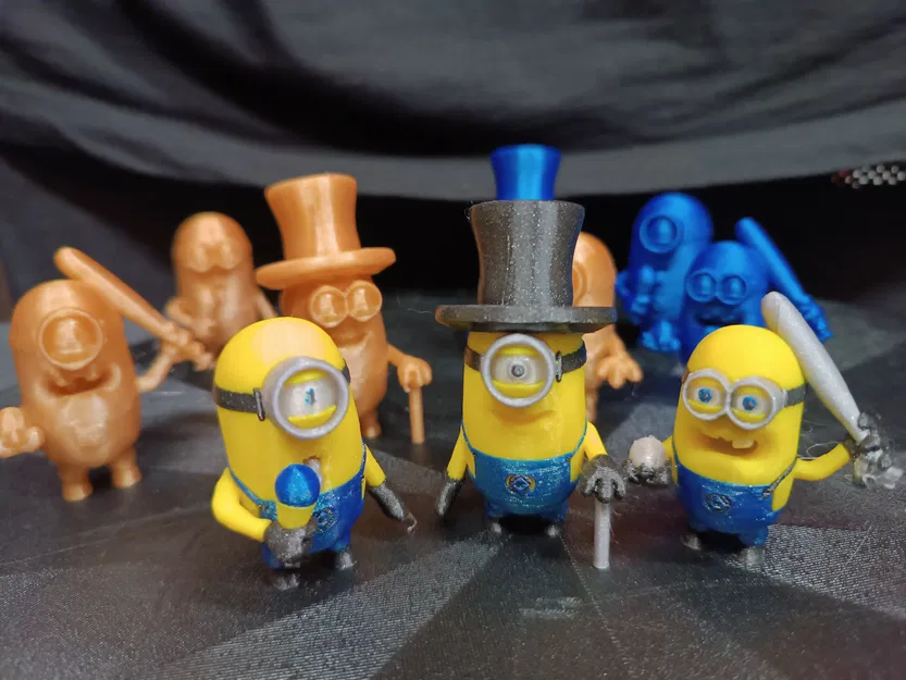 Bộ sưu tập mô hình Minion 3D cực đáng yêu cho người hâm mộ - Image 1
