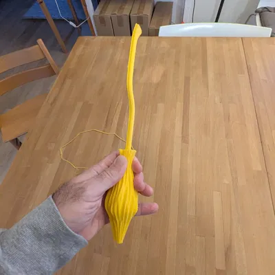 Mô hình chổi bay Nimbus 2025 phong cách Harry Potter - File in 3D độc đáo