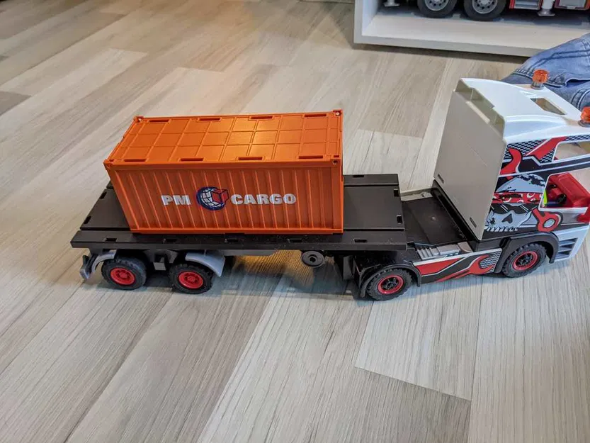 Thùng Container Chở Hàng Cho Xe Tải Playmobil - Image 3