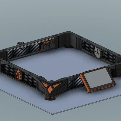 Bộ ốp lưới phẳng chân rộng cho Ender 3 NG