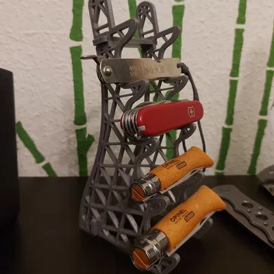 Giá Trưng Bày Dao Dọc - Khung Để 4/5 Con Dao