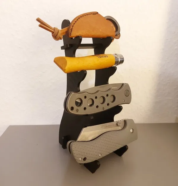 Giá Trưng Bày Dao Dọc - Khung Để 4/5 Con Dao - Image 4