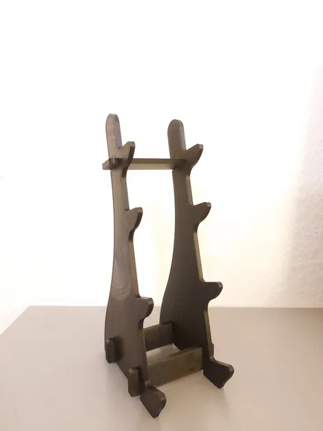 Giá Trưng Bày Dao Dọc - Khung Để 4/5 Con Dao - Image 5