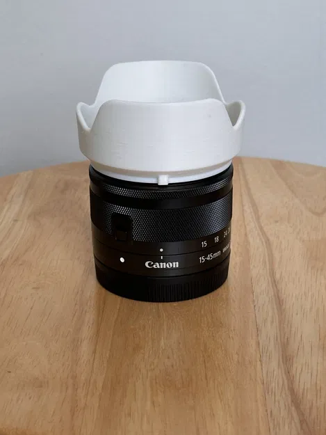 Loa che nắng (Lens Hood) cho ống kính Canon EF-M 15-45mm - Image 2