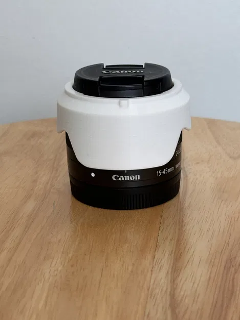 Loa che nắng (Lens Hood) cho ống kính Canon EF-M 15-45mm - Image 3