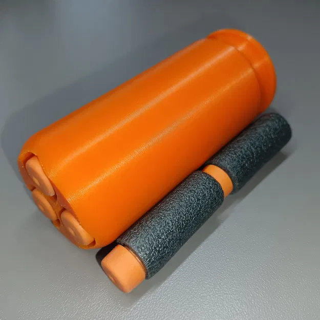 Silly Shell --- 6x Short Dart --- Nòng kín hơi (3x2 Short Dart / 18x Bi xốp) - Image 4