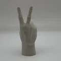 Tượng Bàn Tay Hình Chữ V (Peace Sign) – Đồ trang trí tối giản - Thumbnail 2