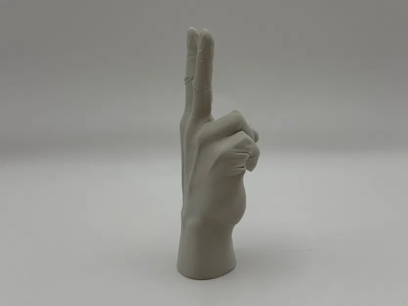 Tượng Bàn Tay Hình Chữ V (Peace Sign) – Đồ trang trí tối giản - Image 3