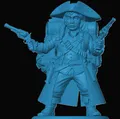 Mô hình Halfling Gunslinger (Xạ thủ người lùn) - Thumbnail 1