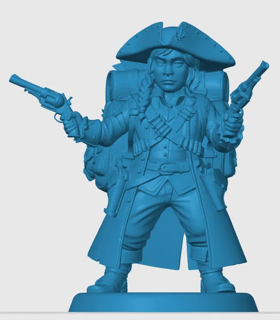 Mô hình Halfling Gunslinger (Xạ thủ người lùn) - Image 3