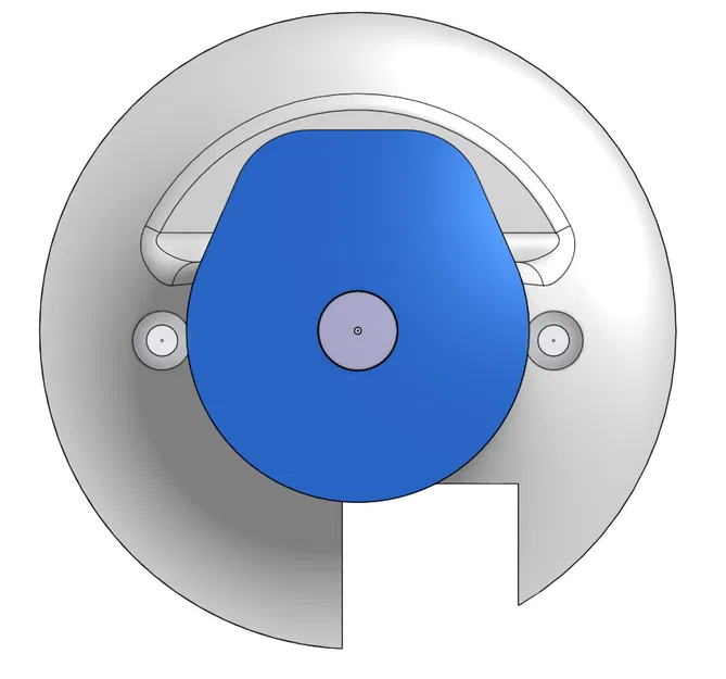 Giá đỡ cuộn nhựa phía sau cải tiến cho BambuLabs X1/X1C - Image 2