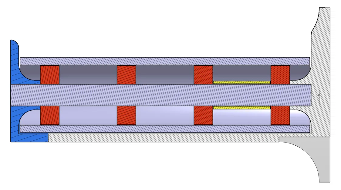 Giá đỡ cuộn nhựa phía sau cải tiến cho BambuLabs X1/X1C - Image 5