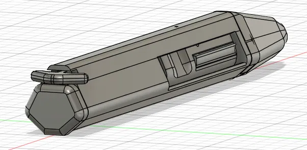 Đồ chơi fidget bút bi kiểu súng AR có tính năng hất vỏ đạn - Image 7