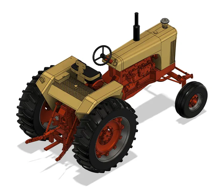 Mô hình máy kéo Case 930 - Tỉ lệ 1:8 - Image 3