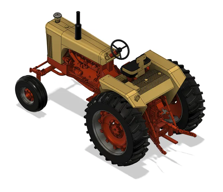 Mô hình máy kéo Case 930 - Tỉ lệ 1:8 - Image 4