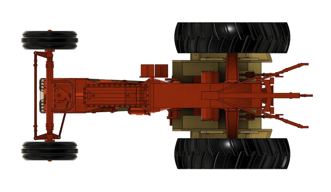 Mô hình máy kéo Case 930 - Tỉ lệ 1:8 - Image 6