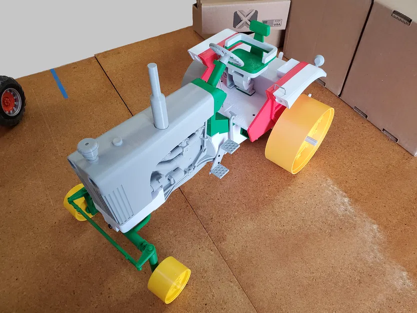 Mô hình máy kéo Case 930 - Tỉ lệ 1:8 - Image 7