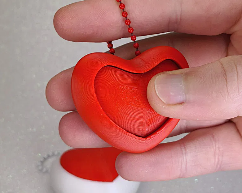 Bộ Sưu Tập Fidget Clicker Valentine - Móc Khóa Trái Tim - Image 5