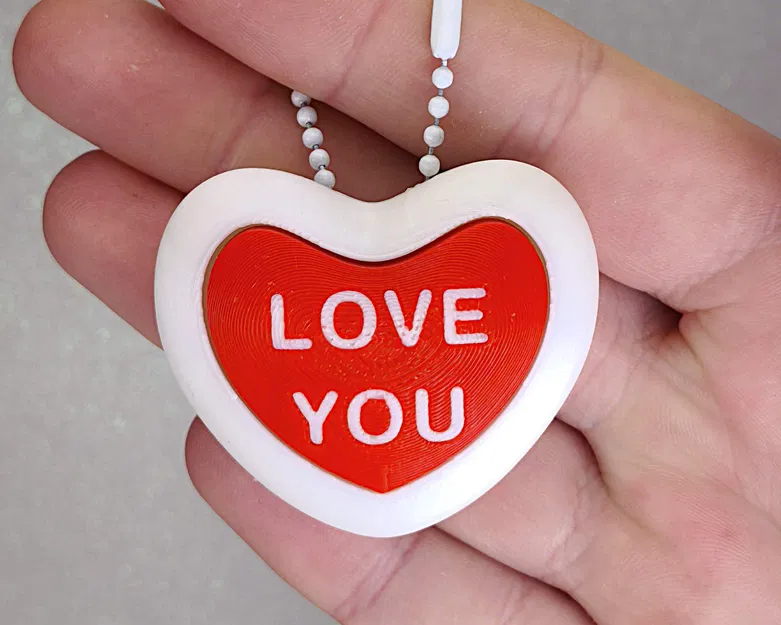 Bộ Sưu Tập Fidget Clicker Valentine - Móc Khóa Trái Tim - Image 6