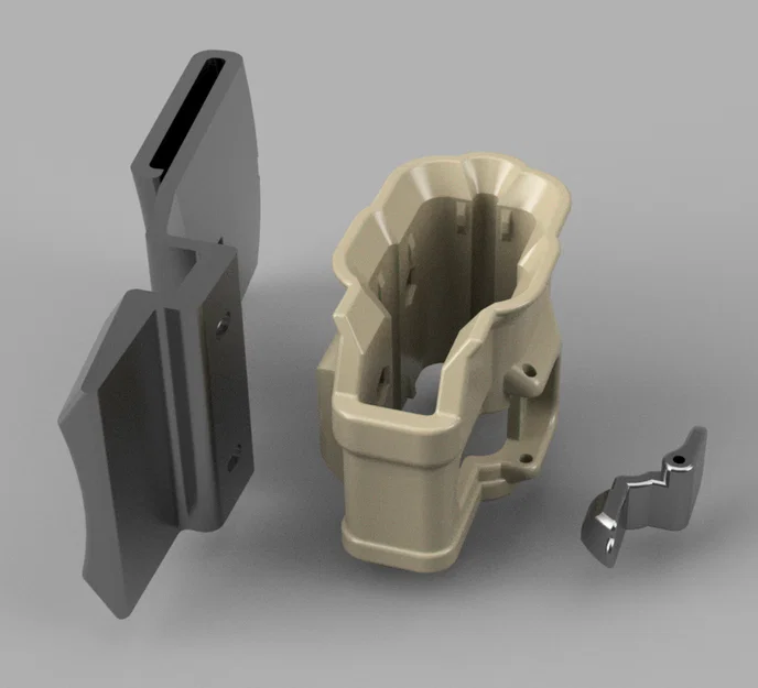 Bao súng Airsoft CYMA Glock 18 AEP CM.030 (gắn Molle hoặc dây lưng) - Image 5