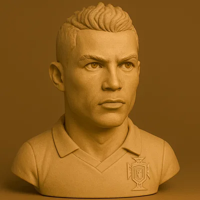 Mô hình tượng bán thân Cristiano Ronaldo