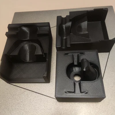 Khuôn đúc silicon cho thanh ngậm (gag) khung thép