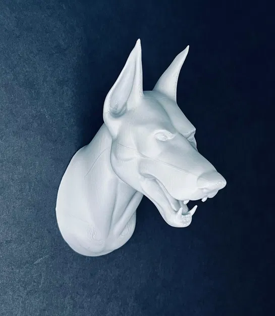 Móc treo chìa khóa gắn tường hình chó Dobermann - Image 4