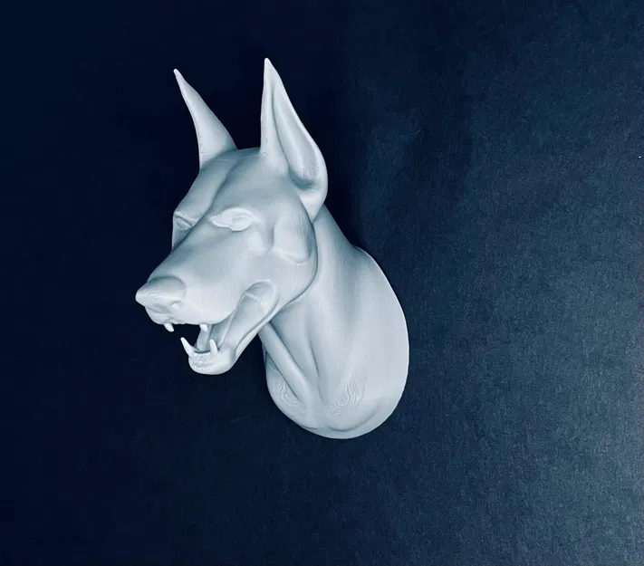 Móc treo chìa khóa gắn tường hình chó Dobermann - Image 5