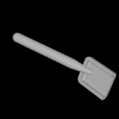 Cây xẻng nhỏ 3D tương thích với minifig Lego - Tự in tại nhà