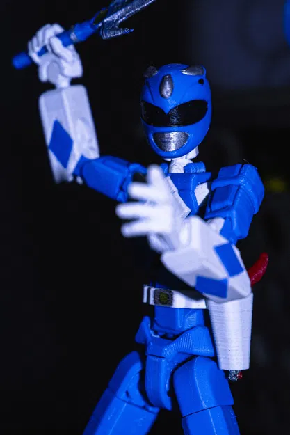 Mighty Morphin Dummy Rangers - Phiên bản Màu Xanh - Image 1