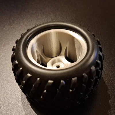 Bánh xe cho xe RC (RC Car Wheels) - 48x38mm, Hex 12mm