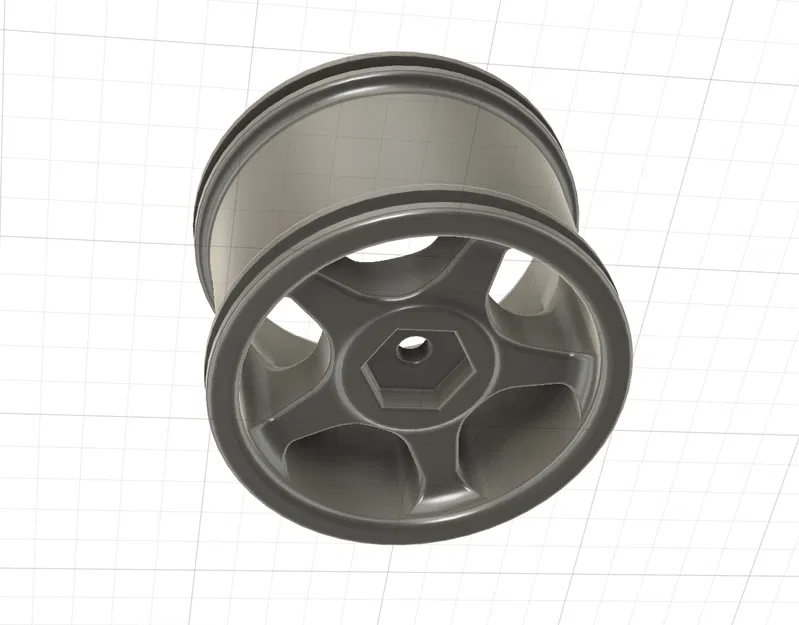 Bánh xe cho xe RC (RC Car Wheels) - 48x38mm, Hex 12mm - Image 6