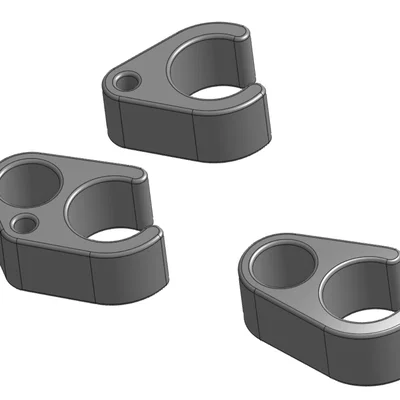 Kẹp dây Umbilical cho Toolhead (Toolhead Umbilical Clips)