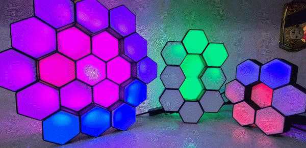 Baby Neopixel Nanoleafs (Không cần vít, không cần support!) - Image 2