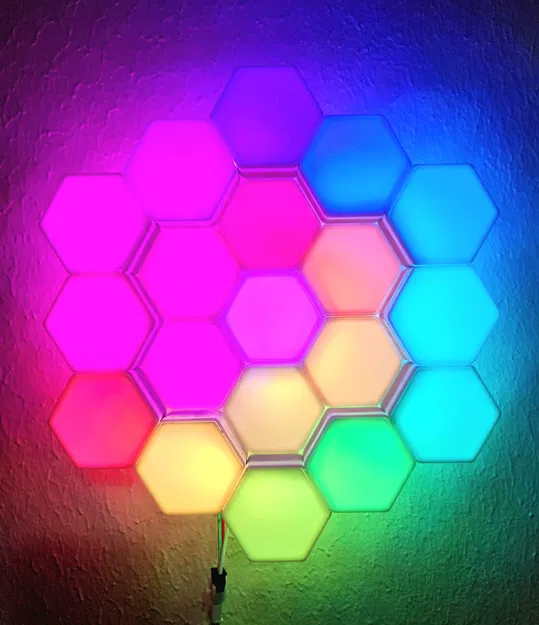 Baby Neopixel Nanoleafs (Không cần vít, không cần support!) - Image 3