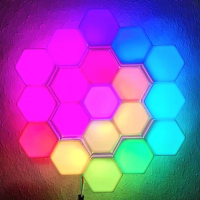Baby Neopixel Nanoleafs (Không cần vít, không cần support!)