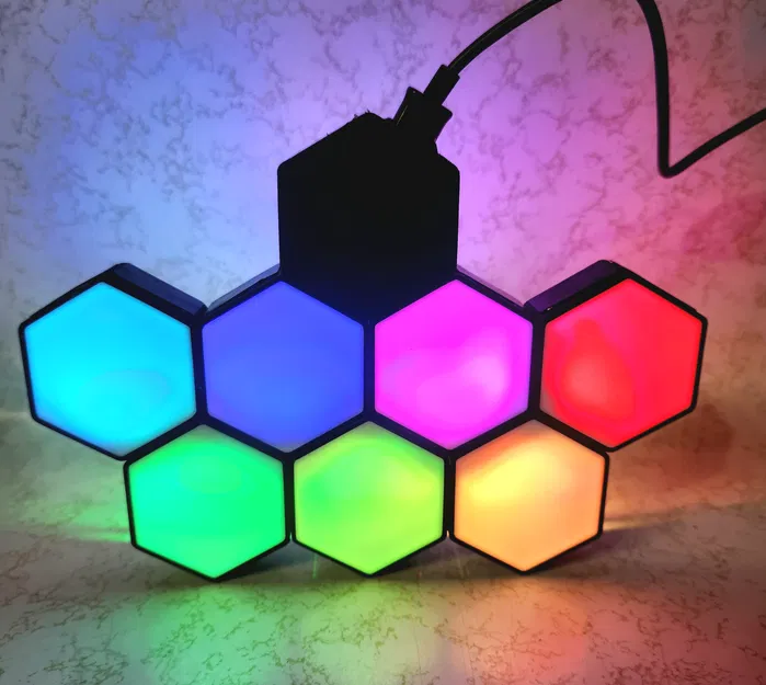 Baby Neopixel Nanoleafs (Không cần vít, không cần support!) - Image 6