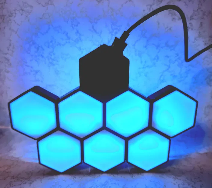 Baby Neopixel Nanoleafs (Không cần vít, không cần support!) - Image 7