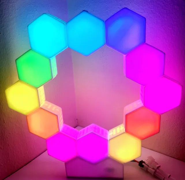Baby Neopixel Nanoleafs (Không cần vít, không cần support!) - Image 9
