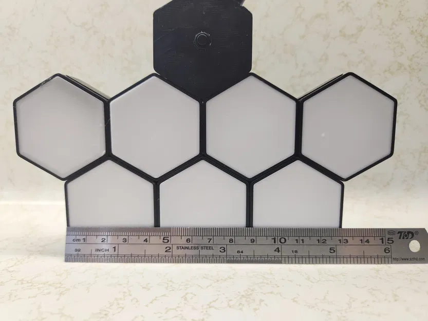 Baby Neopixel Nanoleafs (Không cần vít, không cần support!) - Image 10