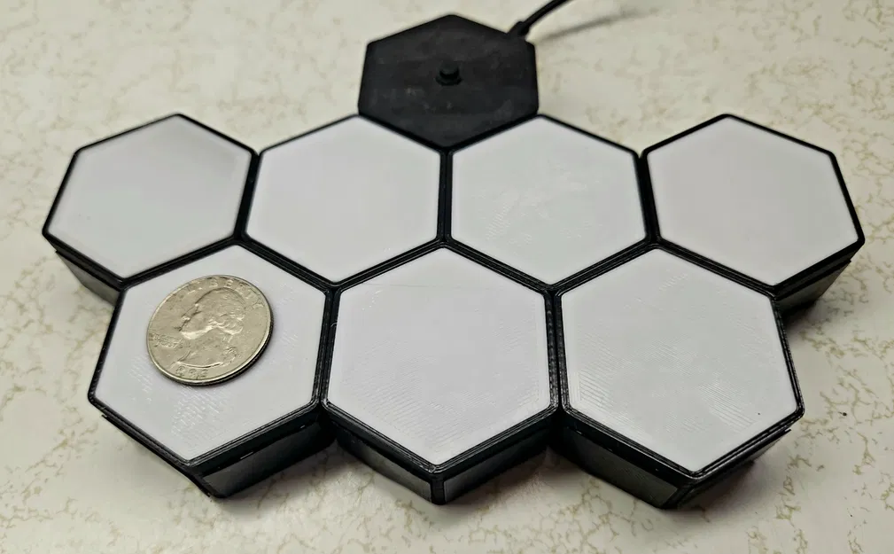 Baby Neopixel Nanoleafs (Không cần vít, không cần support!) - Image 11