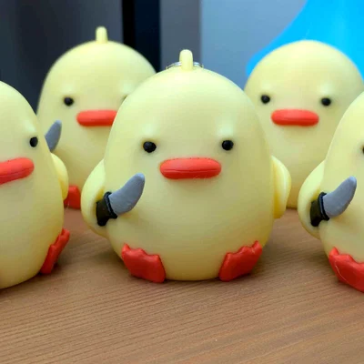 Chú Vịt Cầm Dao