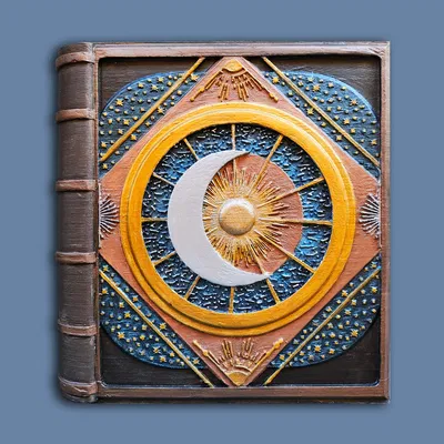 Mẫu in 3D Celestial Spellbook đựng xúc xắc cực chất cho DND