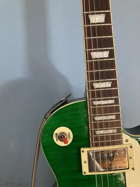 Nắp gạt chuyển đổi âm thanh Guitar (Guitar Switch Knob) in 3D - Image 1