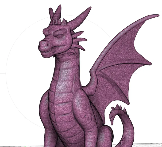 Mô hình rồng giả tưởng (Dragon) chi tiết cho in 3D - Image 1